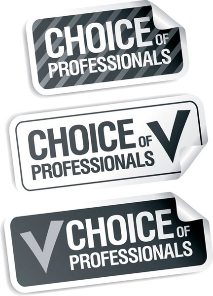 ステッカー 1 のベクター無料ベクター 456.45 KB