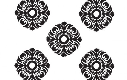 無料ベクターのバロック様式の装飾のベクターの他無料ベクター