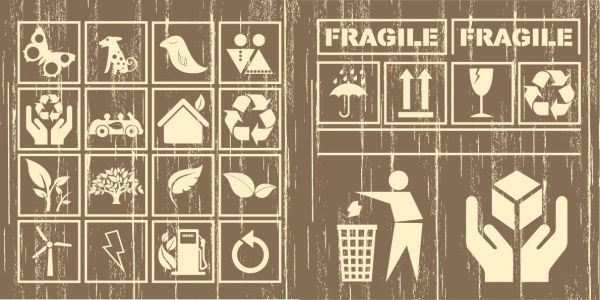 ノスタルジア環境アイコン ベクター識別無料ベクター 4.31 MB