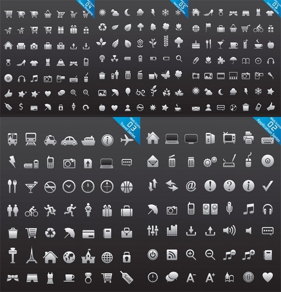 Web デザイン アイコンのベクター無料の N 数ベクター 1.05 MB