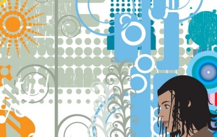 デザイン パターン ベクター 5 ベクターその他 - 無料ベクター