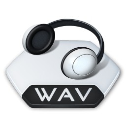 メディア音楽 wav 無料アイコン 89.80 KB