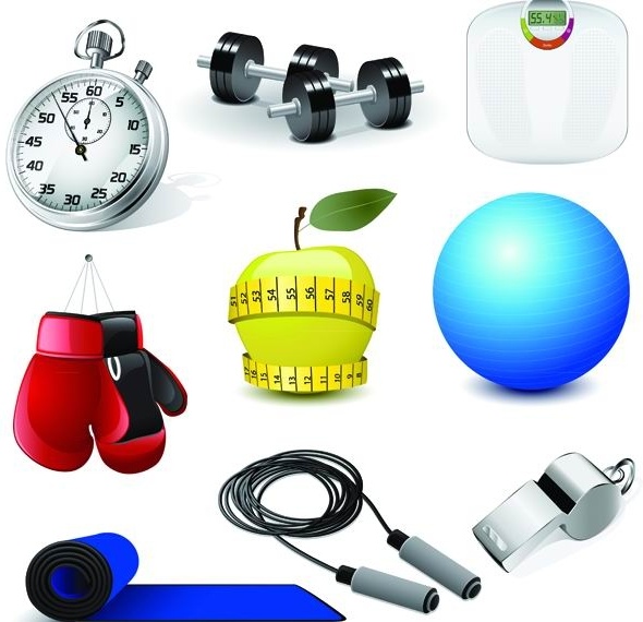 スポーツ アイコン ベクター 2 無料ベクター 4.06 MB