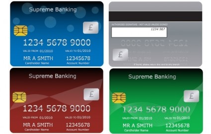 その他銀行カード ベクター - 無料ベクター