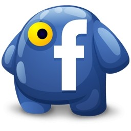 Facebook の生き物の無料のアイコン 90.91 KB