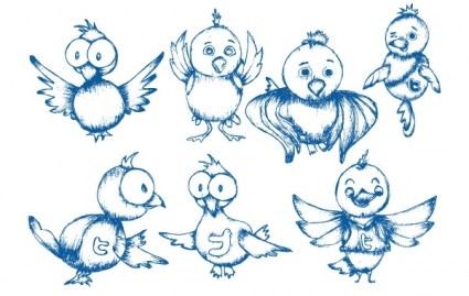 無料 Twitter のアイコン ベクターのアイコン - 無料ベクター