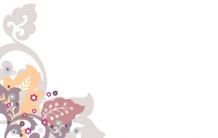 花の背景ベクター花 - 無料ベクター