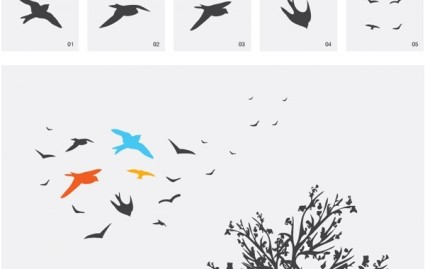 鳥のベクターの他無料ベクター