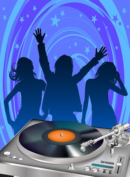 音楽のベクター無料を止めることはできない 592.27 KB をベクター