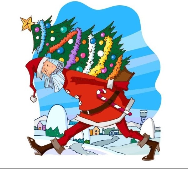 サンタ ベクター 2 無料ベクター 608.38 KB