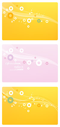 円形の要素に沿って夢