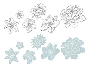 ベクター背景パターン 5