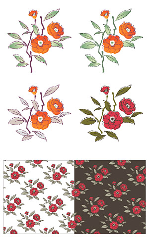 ベクター背景パターン-15