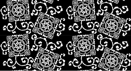 ベクター伝統的なタイル張りの背景素材-5