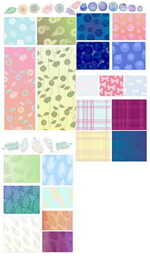 ベクター背景パターン 17