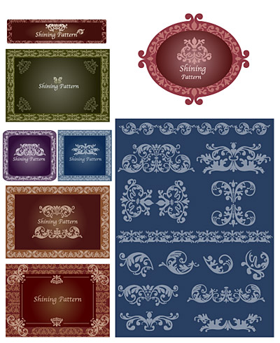 ベクター背景パターン-23