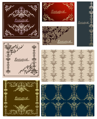 ベクター背景パターン-28