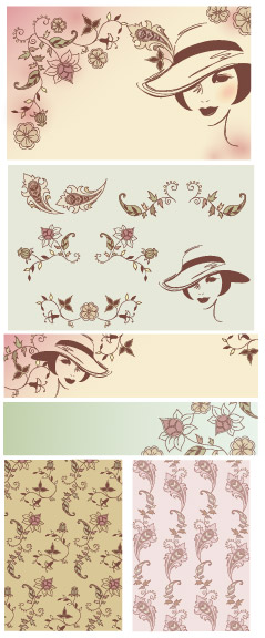 ベクター背景パターン-41