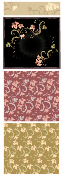 ベクター背景パターン-43