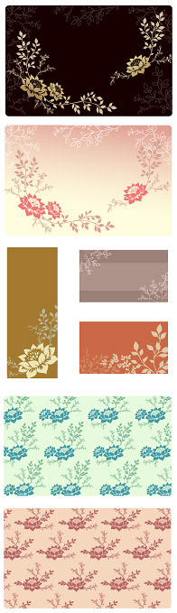 ベクター背景パターン 48