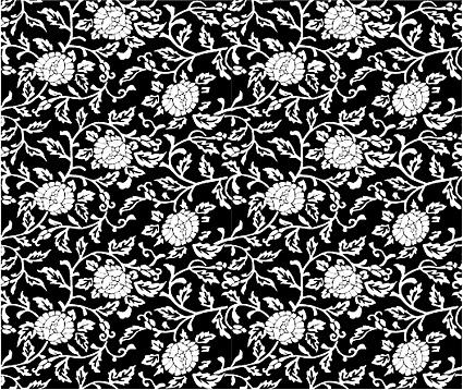 ベクター伝統的なタイル張りの背景素材-49