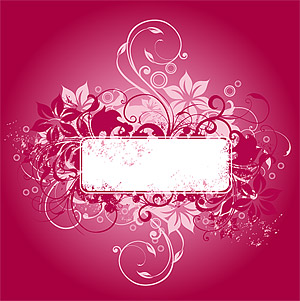 ファッション パターン バナー ベクター材料