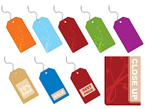 ベクター要素の一覧材料