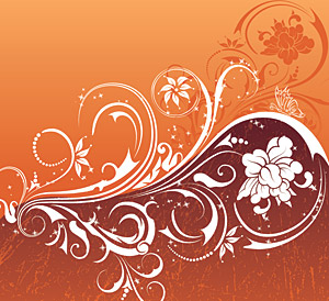 ファッション柔らかいトレッド要素ベクター材料