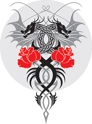 花のベクター材料