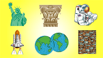 ベクター漫画材料 4