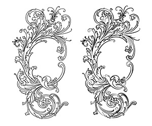 豪華なパターン ベクター材料