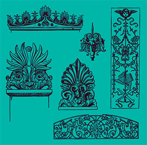 大陸極パターン