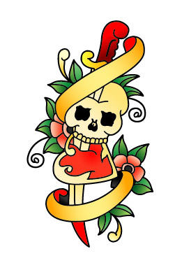 頭蓋骨のトーテム