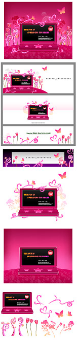 ピンクの世界で