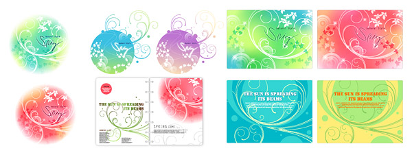 夢の動的パターン ベクター材料