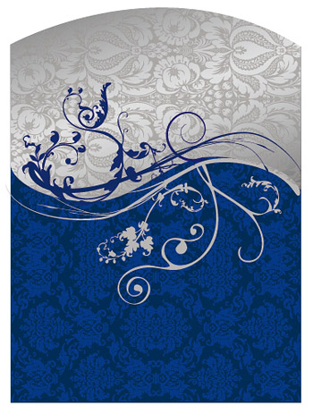 大陸の豪華な背景パターン