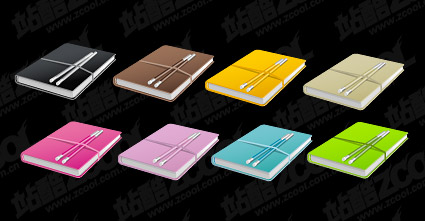 カラー ブック アイコン