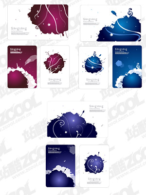 ファッションとインク パターン