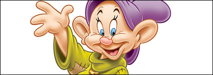 DisneyCartoon 文字シリーズ - ドワーフ