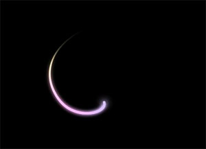 まばゆいばかりのフラッシュ光源効果 3 のクール