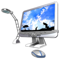 PNG の透明なハイテク製品ライン