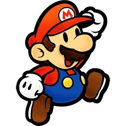 ペーパー Mario 無料アイコン 89.37 KB