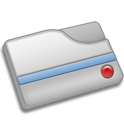 三次元の大きな灰色のフォルダー アイコン透明 PNG