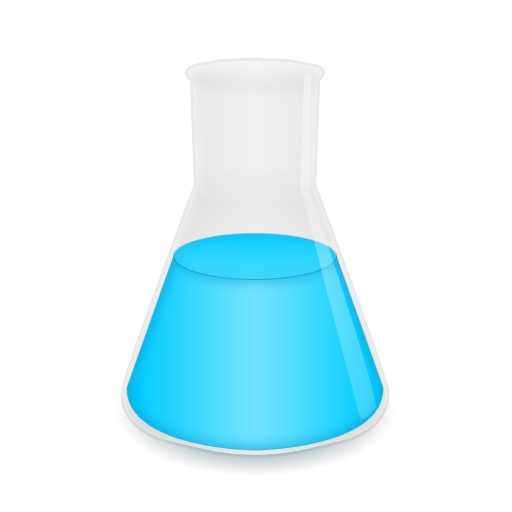 色薬品容器透明な png 形式のアイコン