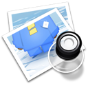 イメージ プレビュー テーマの透明な png 形式のアイコン