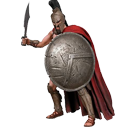 コンピューター アイコンの映画「300」のテーマ