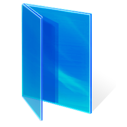 ビスタブルー フォルダー アイコン png をスタイルします。