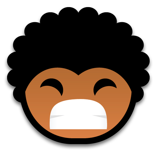 素敵な黒いアフリカの子供に直面するアイコン透明 png