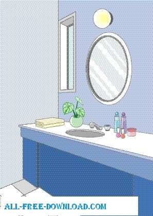 ルーム 097 ベクター風景 - 無料ベクターをベクターします。