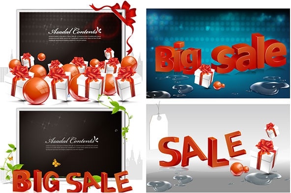 大売出しテーマ ベクター無料ベクター 7.10 MB